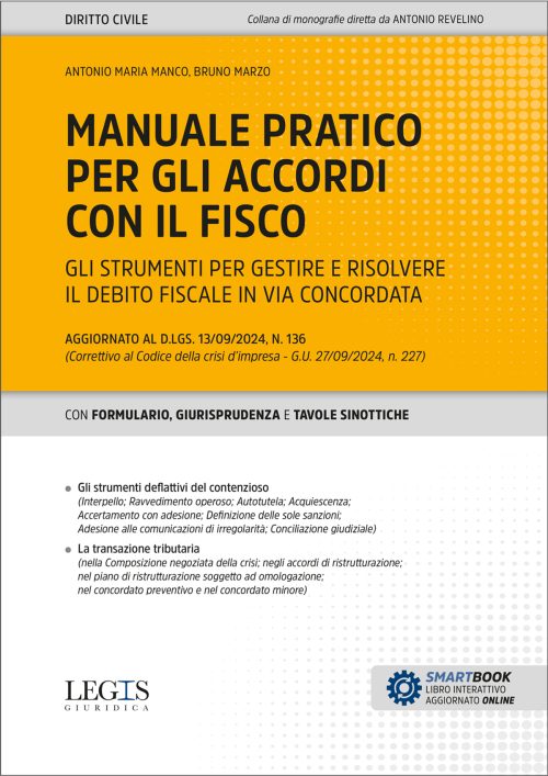 MANUALE PRATICO PER GLI ACCORDI CON IL FISCO