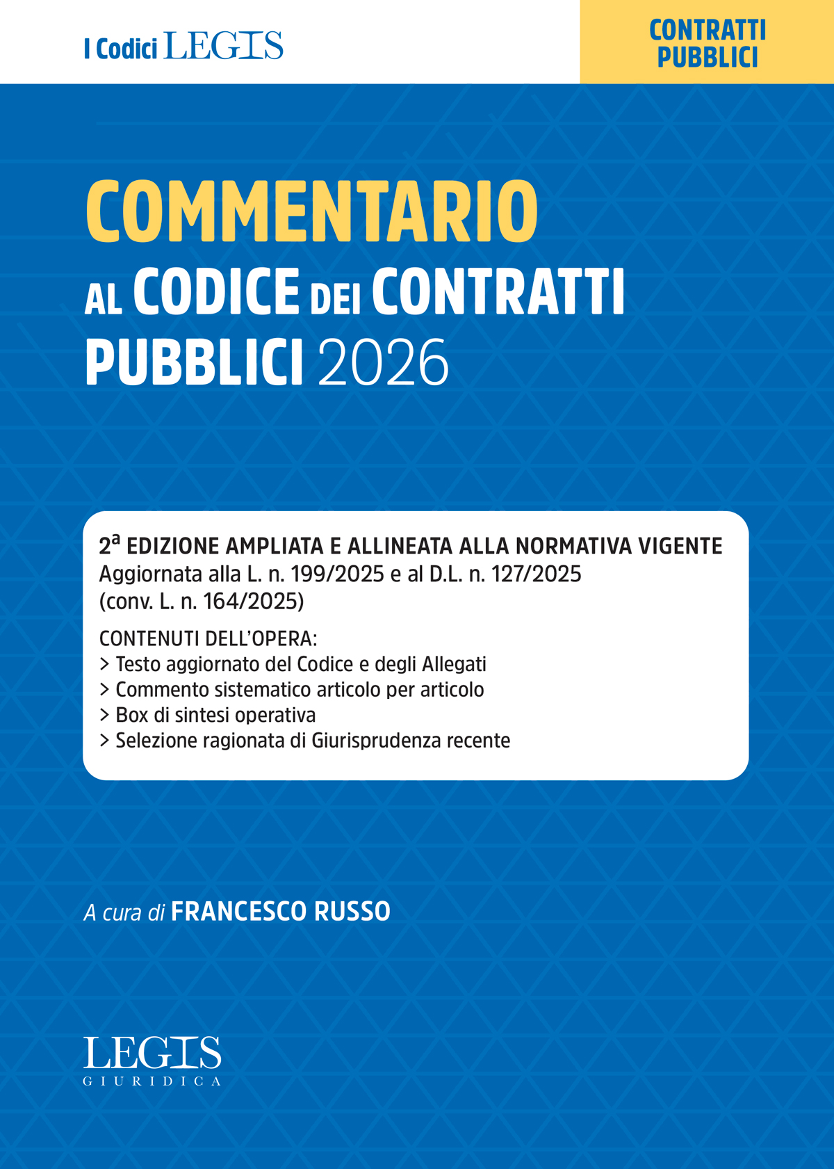 Commentario al Codice dei Contratti Pubblici 2026
